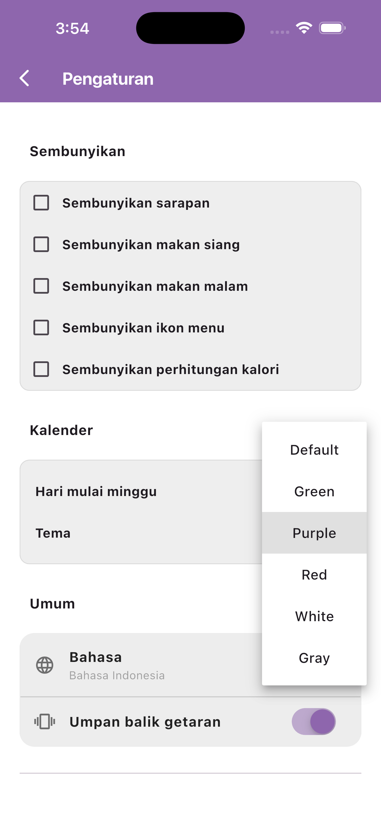 Pengaturan